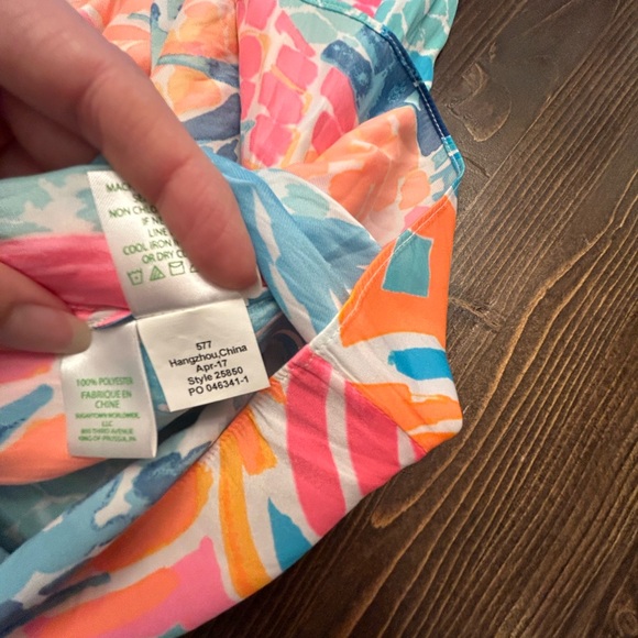 Lilly Pulitzer Bohdi Maxi Skirt Multi Goombay Smashed L - Picture 7 of 8